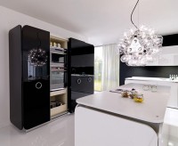 Black kitchen design