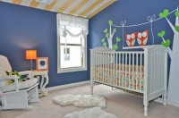 Błękitny pokój niemowlaka