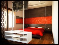 Czerwona sypialnia Design San Samuel