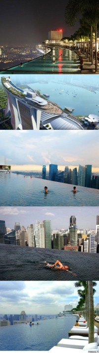 Sky Park Marina Bay Sands w Singapurze