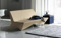 Sofa beżowa origami