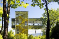 szklany dom, nowoczesna architektura