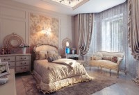 luksusowa bogata sypialnia