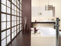 nowoczesna łazienka Azja Style