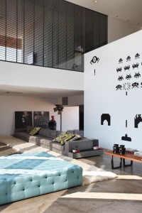 nowoczesny loft dekoracyjne ściany