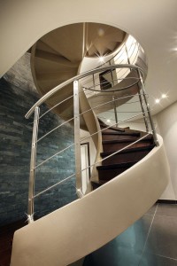 piękne i stylowe schody spiralne
