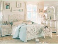 romantyczna biała sypialnia