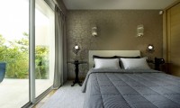 stylowa minimalistyczna sypialnia