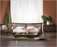 sypialnia w stylu indonezyjskim