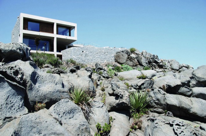 dom na skałach