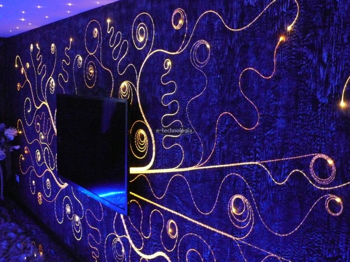 Dekoracyjne oświetlenie ściany 3D E-TECHNOLOGIA