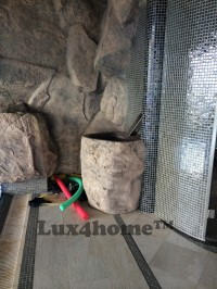 Stojąca umywalka z kamienia naturalnego od Lux4home™