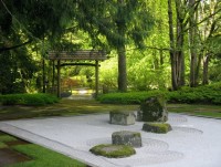 ogród w stylu zen