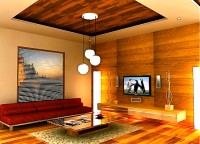 Warm Living Room by BertaChandra on DeviantArt