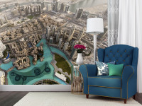 Fototapeta Dubaj na ścianie w salonie