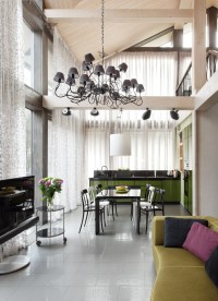 Дом недели: коттедж с панорамным остеклением в Манихино | Свежие идеи дизайна интерьеров, декора ...