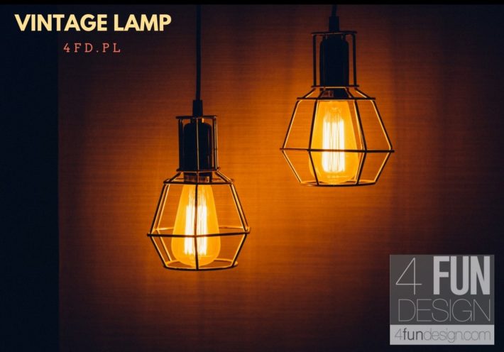 Lampa Loft vintage